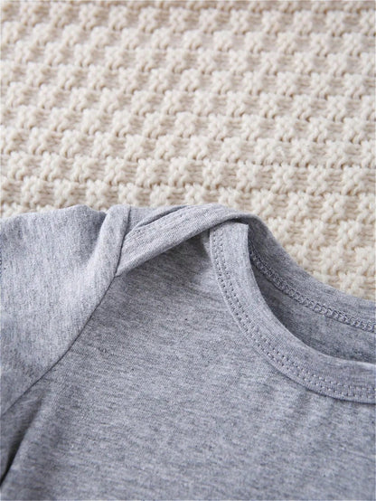 AYJK7 They See Me Rolling Around, They Hate Me, Cars, Comfortable Summer Outdoor Activities, Transparent Clothes, 100% Cotton Newborn Crawling Clothes, Casual Round Neck Short Sleeved Baby Triangle Ju
