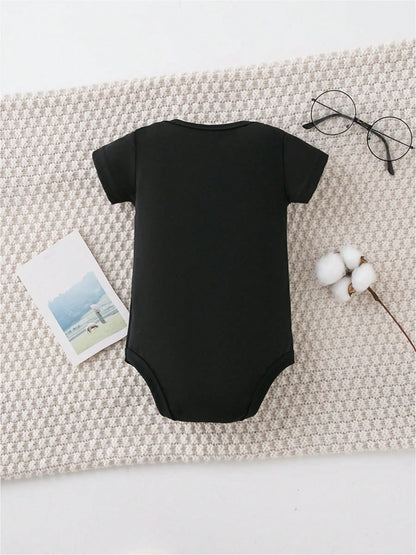 AYJK7 They See Me Rolling Around, They Hate Me, Cars, Comfortable Summer Outdoor Activities, Baby Romper, 100% Cotton Newborn Crawling Clothes, Casual Round Neck Short Sleeved Baby Triangle Jumpsuit