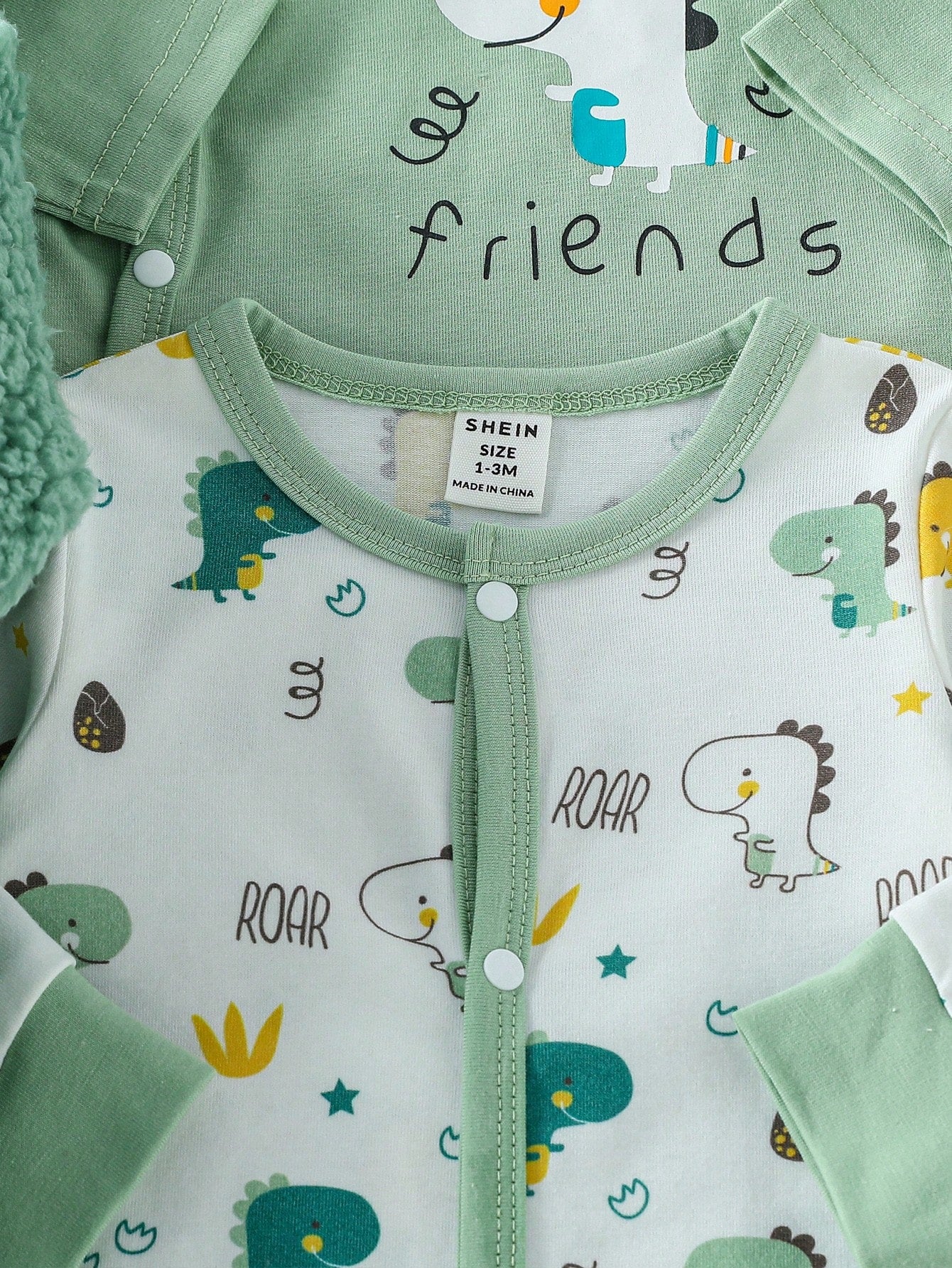 Baby Boy Girl Casual Cute Kawaii Minimalist Style Multi-Piece Gift Set Summer Nursery White Coming Home Holiday Evening Sage Green