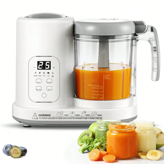 Baby Food Maker Pro Steamer Blender: 4 In 1 Auto Steam Blend And Puree Maker With Self-Clean For Healthy Baby And Toddler Meal Prep
