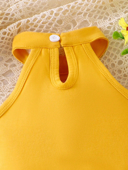Baby Girl Bee Skort Set