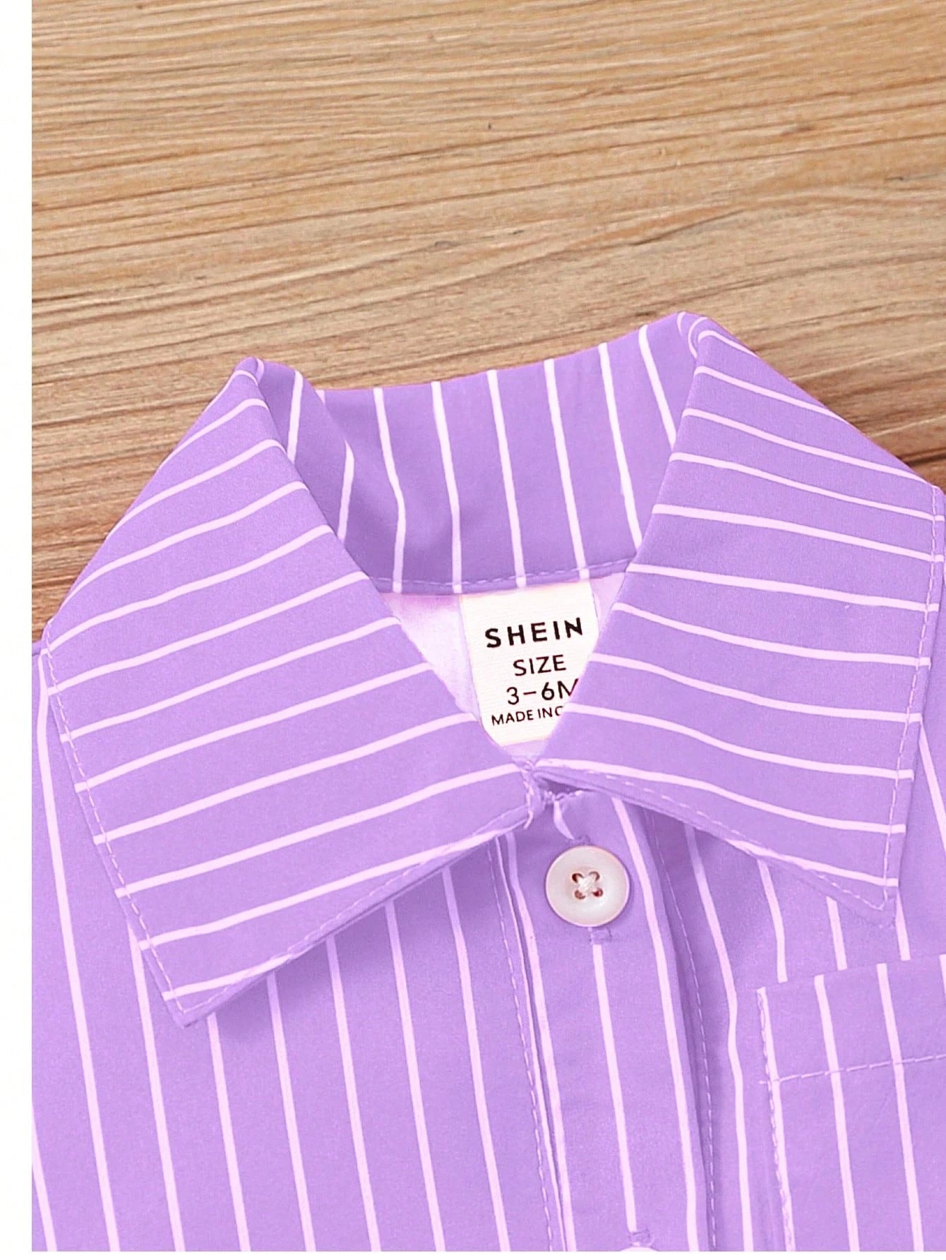 Baby Girl Striped Tie-Waist Casual Everyday Romper