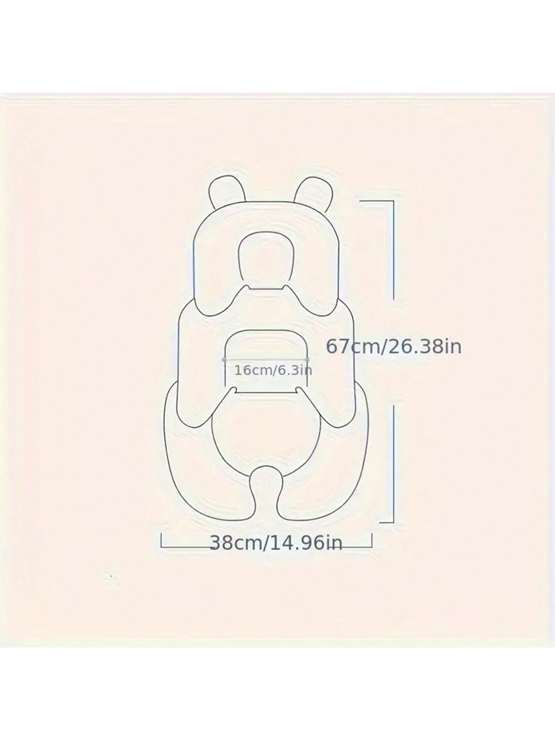 Baby Non-Woven Fabric Stroller Seat Cushion Seat Mattress Pad For Carriage,Bassinet Pram