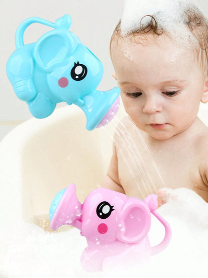 Baby Shower Sprinkler Toy, Elephant Shaped Water Sprayer, Animal Design Shower Toy, Children's Water Play Toy, Baby Bathing Accessories