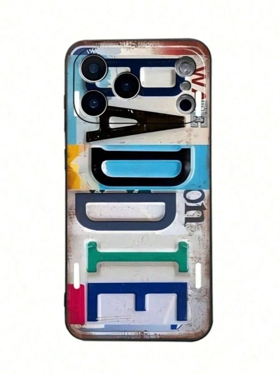 BADDIE Pattern TPU Shockproof Soft With License Plate Design.Suitable 17, 17, 17 Pro, 17 Pro, 16, 15, 14, 13, 12, 11, Pro, X, XS, Plus,, 16E/SE4, And Also S22/23/24/25 Ultra.