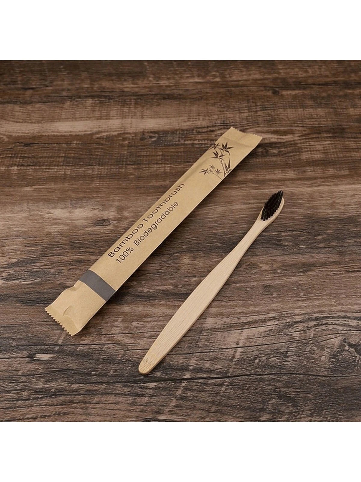 Bamboo Toothbrush- Ultra Soft Bristles Suitable For Sensitive Teeth & Gums, Wooden Handle For Deep Oral Cleaning At Home