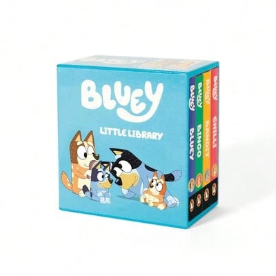 Bluey: Little Library 4-Book Box Set (Hardcover) By Penguin Young Readers Licenses