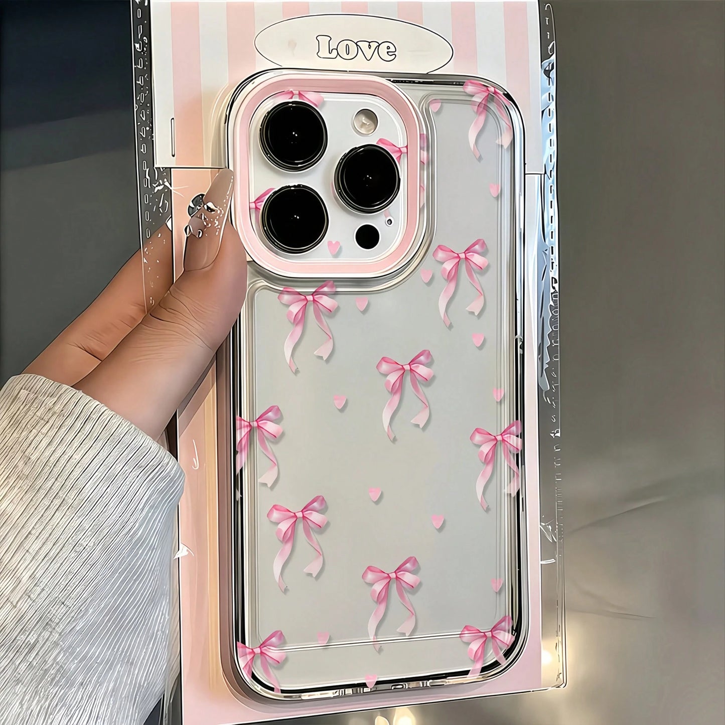 Butterfly, Leopard, Cherry Pattern Shockproof & Anti-Drop TPU Soft Phone Case Compatible With IPhone Apple 11/12/13/14/12 Pro Max/16 Pro/15/X/XR/7/8Plus, Series Waterproof Scratch Resistant