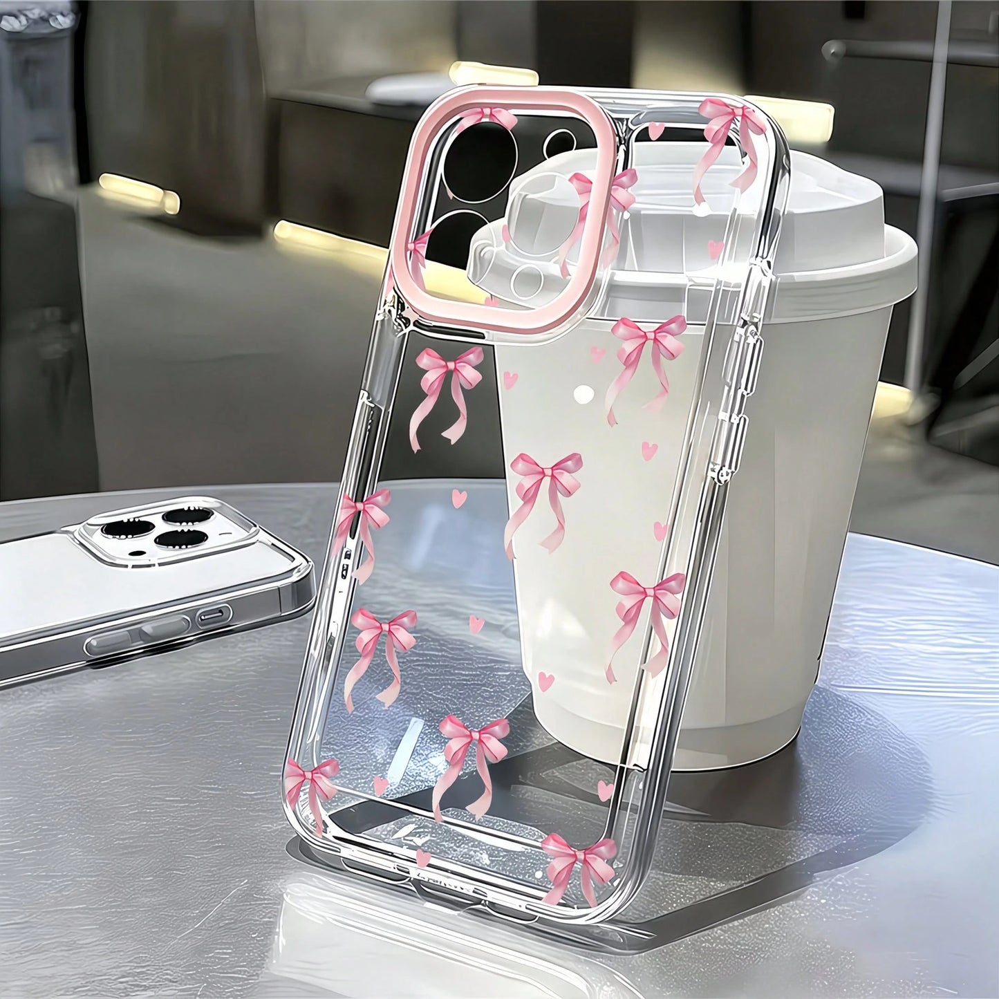 Butterfly, Leopard, Cherry Pattern Shockproof & Anti-Drop TPU Soft Phone Case Compatible With IPhone Apple 11/12/13/14/12 Pro Max/16 Pro/15/X/XR/7/8Plus, Series Waterproof Scratch Resistant