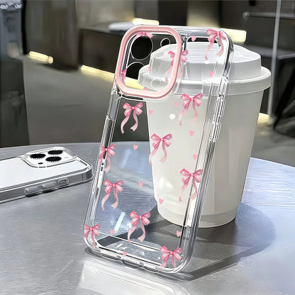 Butterfly, Leopard, Cherry Pattern Shockproof & Anti-Drop TPU Soft Phone Case Compatible With IPhone Apple 11/12/13/14/12 Pro Max/16 Pro/15/X/XR/7/8Plus, Series Waterproof Scratch Resistant