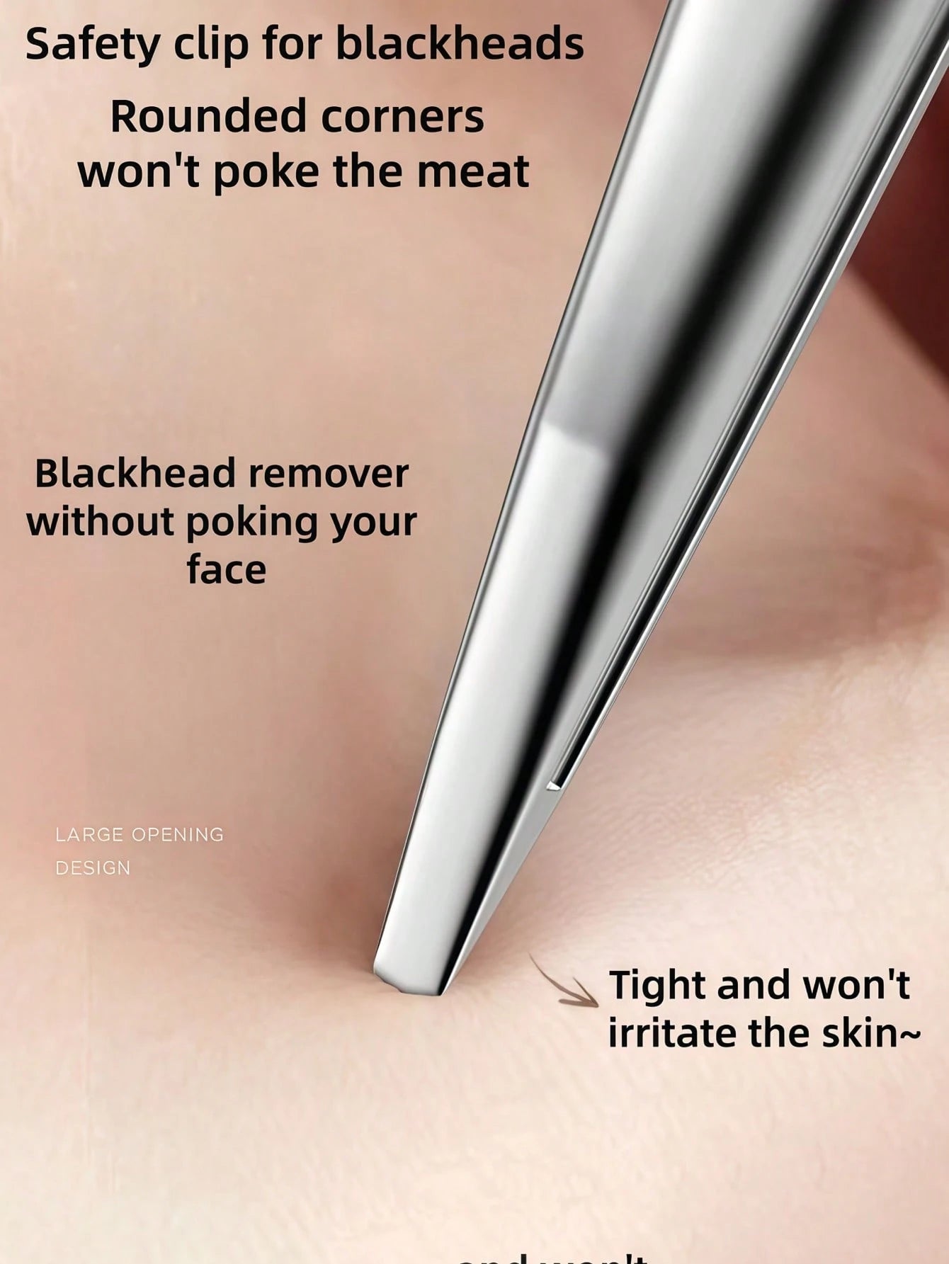 Byimy Brand Stainless Steel Eyebrow Tweezers, Wavy Shaped Tweezers, Hair Removal Tweezers, High Quality Eyelash Curler, Eyelash Extension Auxiliary Tools, Depilation Tools, Makeup Tools, Makeup Applic