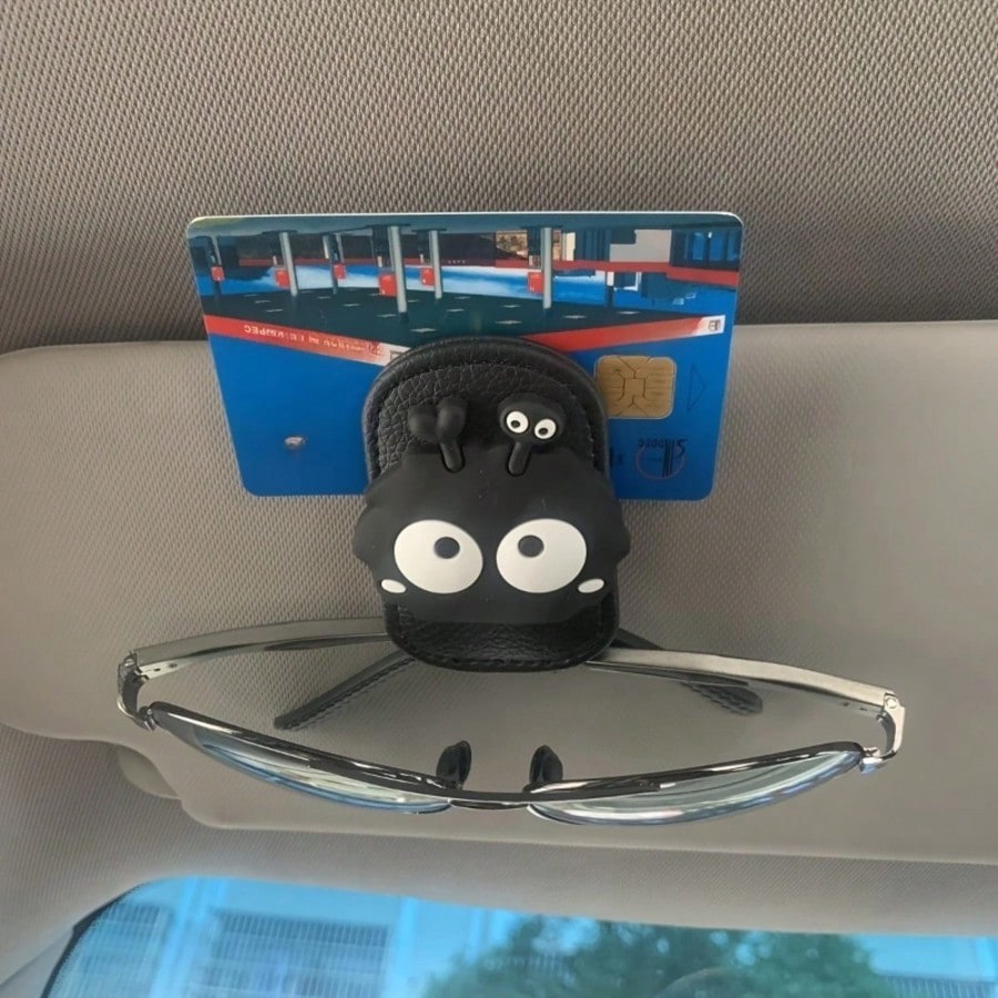 Car Glasses Clip Car Visor Storage Rack Multifunctional Creative Magnetic Car Fashion Glasses Holder Eye Glasses Case