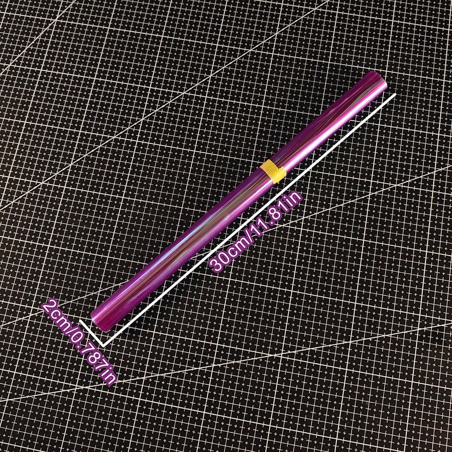 Car Headlight Tinting Film, Taillight Tinting Film, Motorcycle Lamp Decoration Film, Purple Gradient