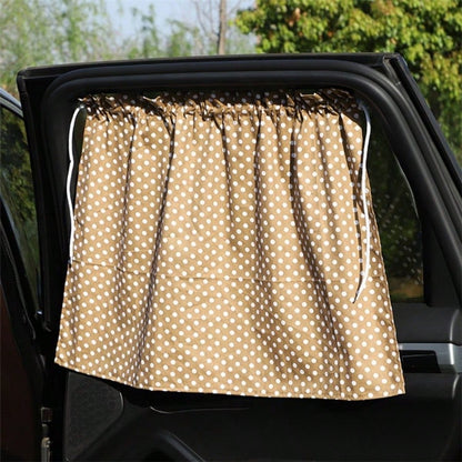 Car Suction Cup Sunshade, Cartoon Universal Side Window Sunshade, UV Protection