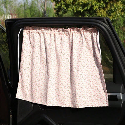 Car Suction Cup Sunshade, Cartoon Universal Side Window Sunshade, UV Protection