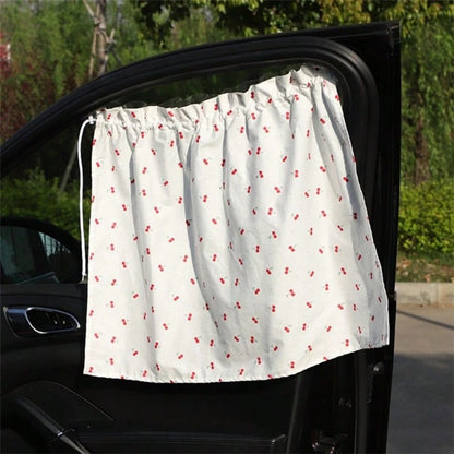 Car Suction Cup Sunshade, Cartoon Universal Side Window Sunshade, UV Protection