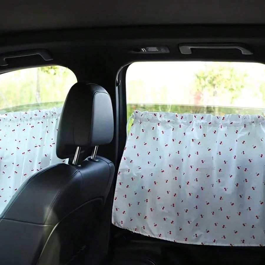 Car Suction Cup Sunshade, Cartoon Universal Side Window Sunshade, UV Protection
