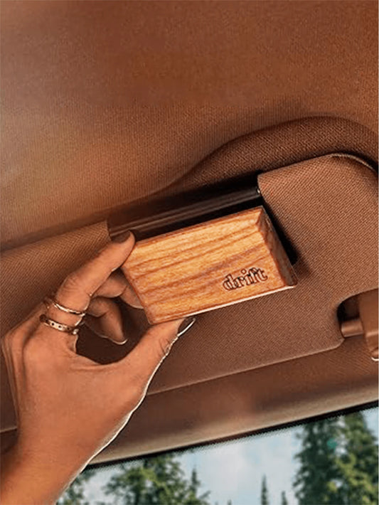 Car Sun Visor Fragrance Clip, Luxury Exquisite Wooden Aromatherapy Decor, Eliminates Odors And Provides Long-Lasting Fragrance