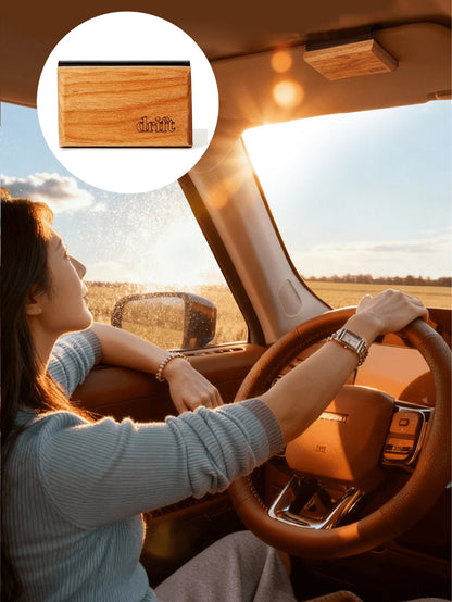 Car Sun Visor Fragrance Clip, Luxury Exquisite Wooden Aromatherapy Decor, Eliminates Odors And Provides Long-Lasting Fragrance