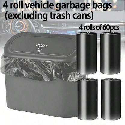Car Trash Bag Set, Disposable Trash Bag Refill, Leak-Proof, Thickened, Durable, Universal Fit, Easy To Tie, Odorless, Waterproof, Car Interior Accessory
