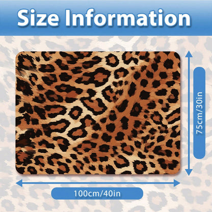 Car Trunk Liner, Stylish Cargo Mat, Fits All Vehicle Models, Easy To Clean, 1 Wild Leopard Car Trunk Mat, Suitable For Sedans, SUVs, Off-Road Vehicles And More| Protect Your Car In Style|, Durable
