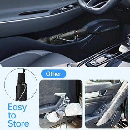 Car Windshield Sunshade, Foldable Windshield Sun Umbrella, Windshield Cooling Umbrella For Daily, Sun Visor, Sunshade Cover, Durable Sun Shade, Sunshade For Car Outside, UV Protective Sunshade