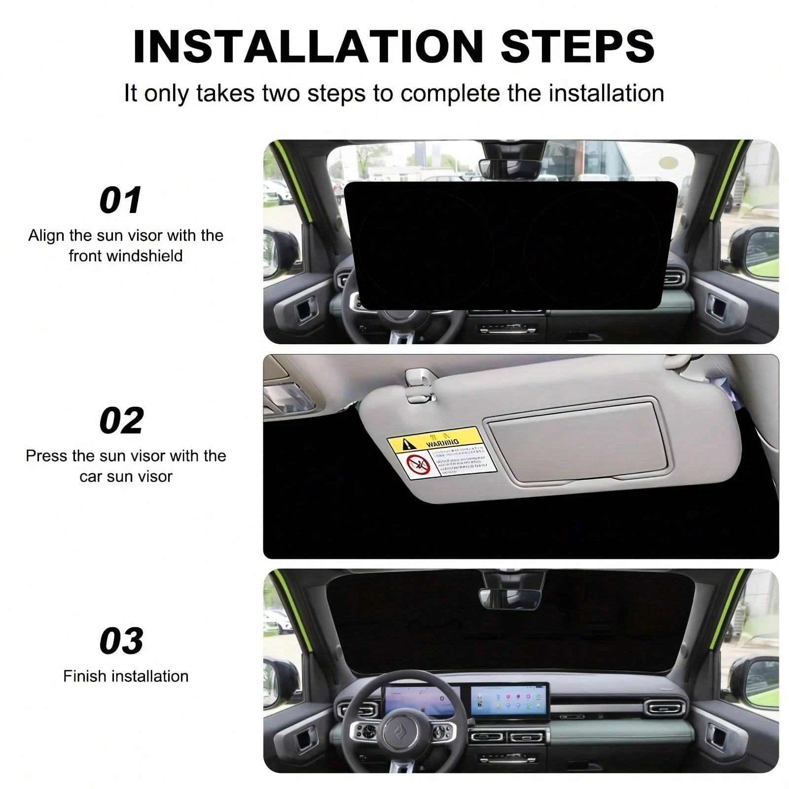 Car Windshield Sunshade, Fun Red Cartoon Eyes Car Sunshade, Blocks Heat And Keeps Car Interior Cool, Foldable Design For Easy Storage, Suitable For Outdoor Parking, Road Trips And Daily Use