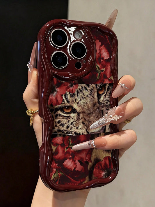Cheetah,Leopard Print Patchwork Leopard Printed Soft Phone Case Compatible With Iphone 17/17 Pro Max/ 16/16 Pro/16 Pro Max/15/XR/7P 8P/P12 Pro Max/P13 Pro Max/P14 Pro Max/P13/P14/P11/P12/P14, Cute & F