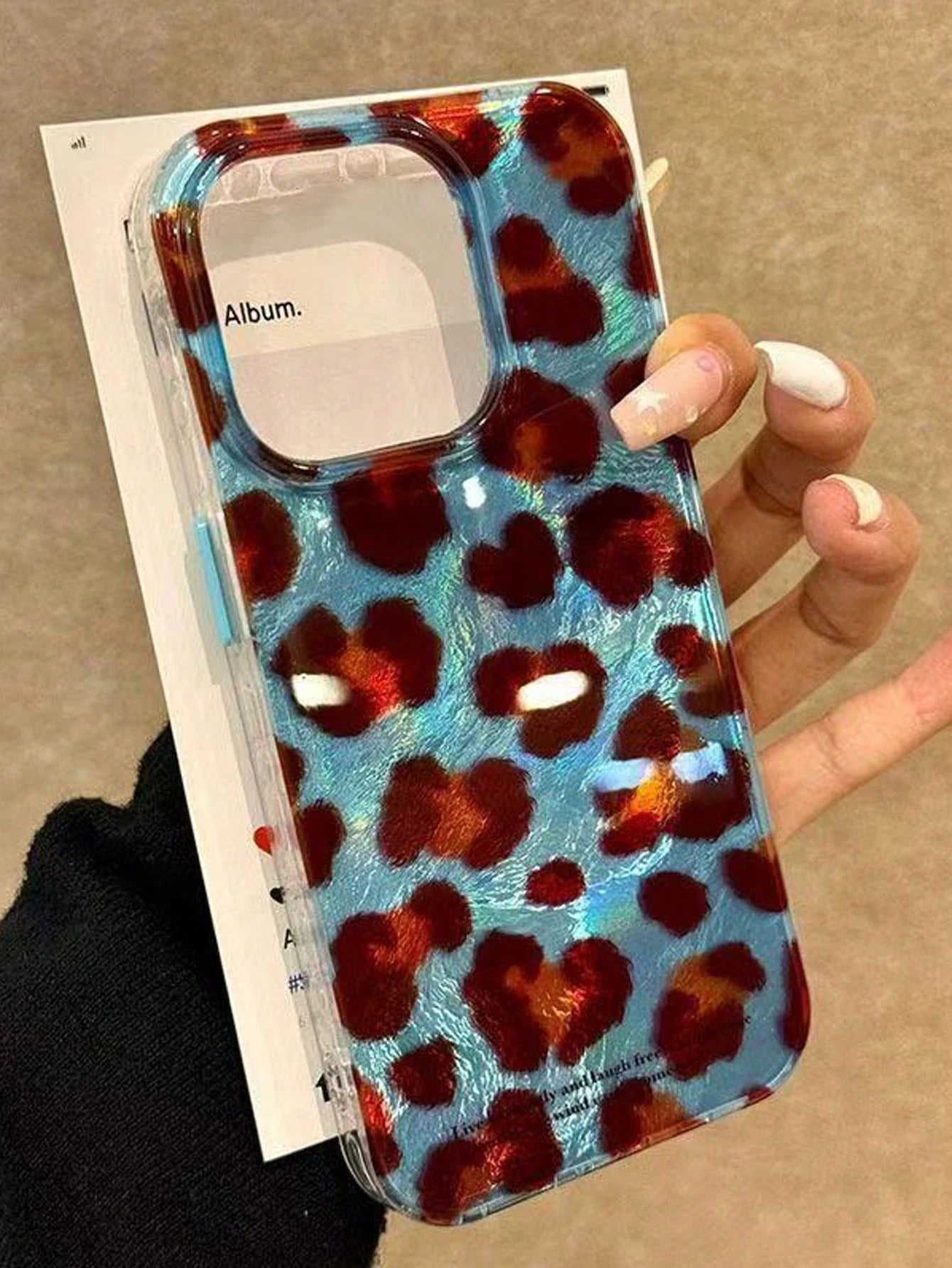 Cheetah,Leopard Print Luxury Leopard Print Quadricolor Wavy Eagle Claw Tiger Stripe Phone Case, Suitable For 17 Pro Max, 17 Pro, 17 Air, 17, 12, 13, 14, 15, 16 Pro Max, 14 Plus, 15 Plus, 16 Plus, 11