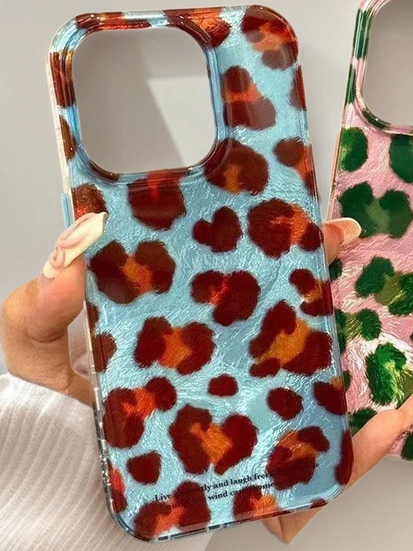Cheetah,Leopard Print Luxury Leopard Print Quadricolor Wavy Eagle Claw Tiger Stripe Phone Case, Suitable For 17 Pro Max, 17 Pro, 17 Air, 17, 12, 13, 14, 15, 16 Pro Max, 14 Plus, 15 Plus, 16 Plus, 11