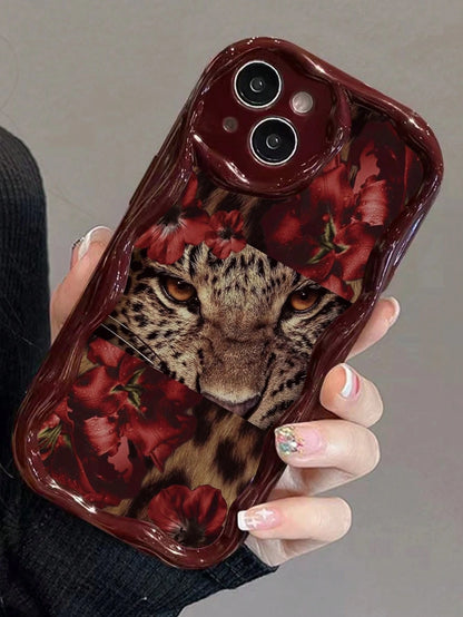 Cheetah,Leopard Print Patchwork Leopard Printed Soft Phone Case Compatible With Iphone 17/17 Pro Max/ 16/16 Pro/16 Pro Max/15/XR/7P 8P/P12 Pro Max/P13 Pro Max/P14 Pro Max/P13/P14/P11/P12/P14, Cute & F