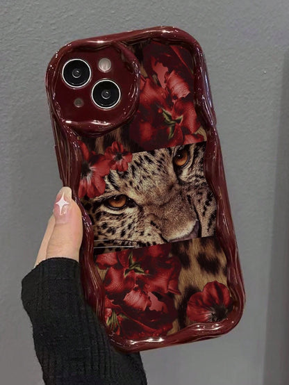 Cheetah,Leopard Print Patchwork Leopard Printed Soft Phone Case Compatible With Iphone 17/17 Pro Max/ 16/16 Pro/16 Pro Max/15/XR/7P 8P/P12 Pro Max/P13 Pro Max/P14 Pro Max/P13/P14/P11/P12/P14, Cute & F