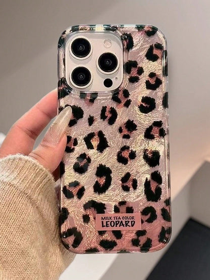 Cheetah,Leopard Print Luxury Leopard Print Quadricolor Wavy Eagle Claw Tiger Stripe Phone Case, Suitable For 17 Pro Max, 17 Pro, 17 Air, 17, 12, 13, 14, 15, 16 Pro Max, 14 Plus, 15 Plus, 16 Plus, 11