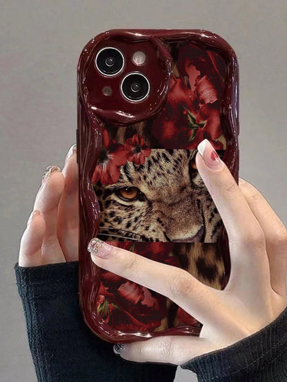 Cheetah,Leopard Print Patchwork Leopard Printed Soft Phone Case Compatible With Iphone 17/17 Pro Max/ 16/16 Pro/16 Pro Max/15/XR/7P 8P/P12 Pro Max/P13 Pro Max/P14 Pro Max/P13/P14/P11/P12/P14, Cute & F