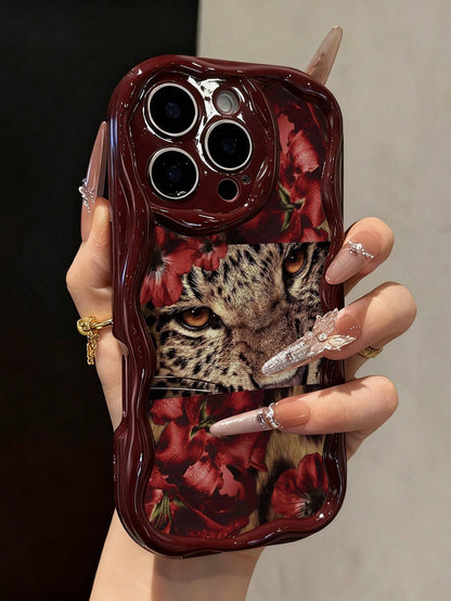 Cheetah,Leopard Print Patchwork Leopard Printed Soft Phone Case Compatible With Iphone 17/17 Pro Max/ 16/16 Pro/16 Pro Max/15/XR/7P 8P/P12 Pro Max/P13 Pro Max/P14 Pro Max/P13/P14/P11/P12/P14, Cute & F