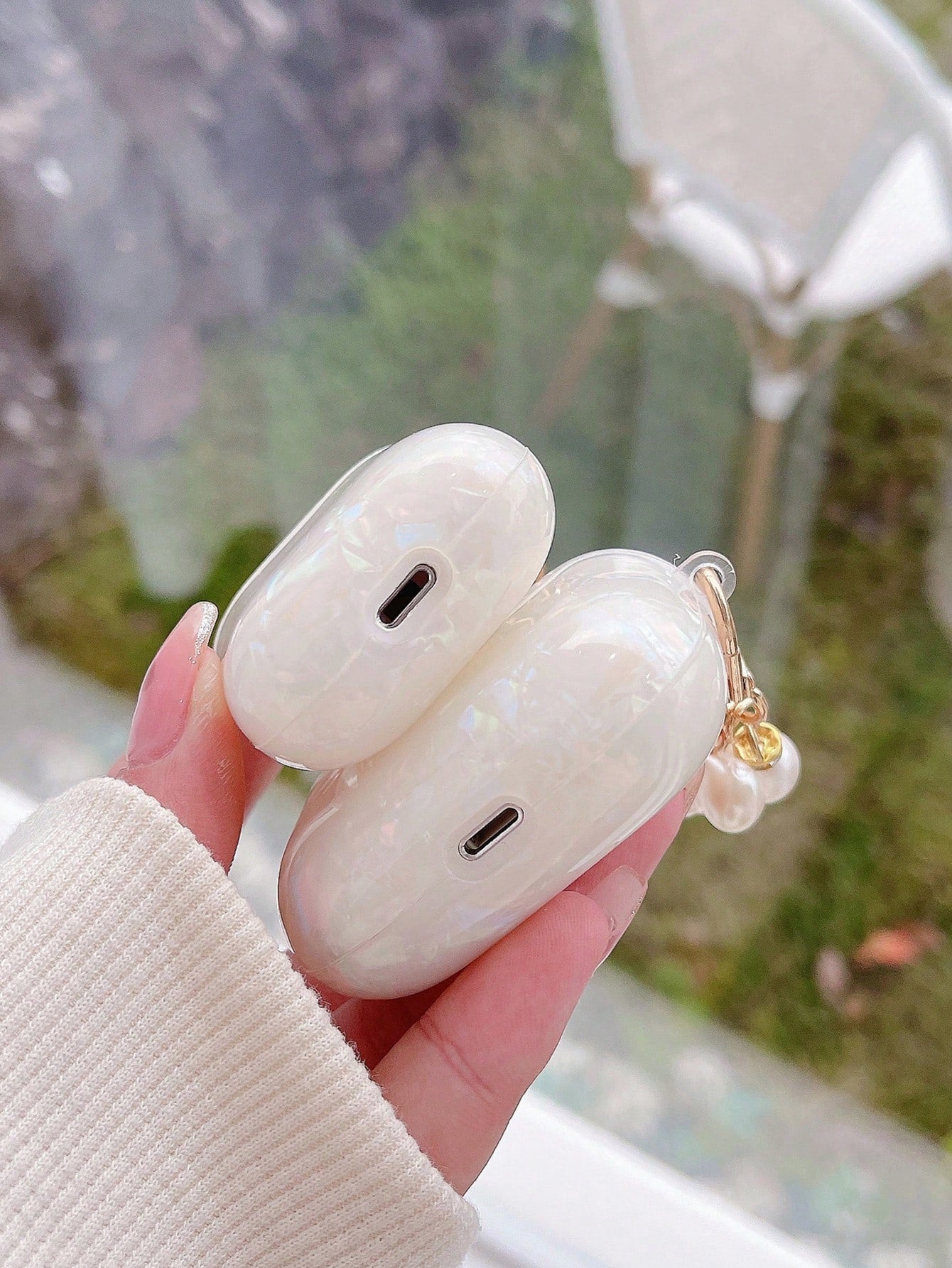 Compatible For AirPods 4 Pro 3 1/2/3 Shell Butterfly Earphone Case Luxury Fashion