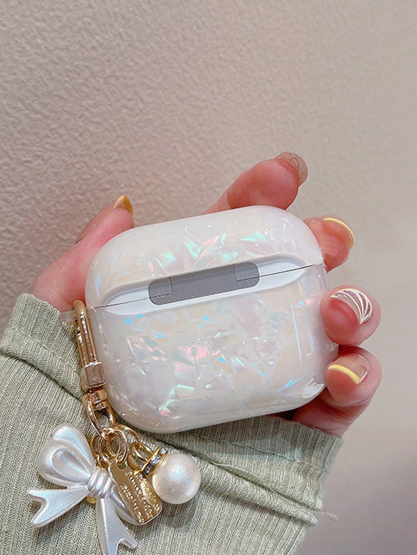 Compatible For AirPods 4 Pro 3 1/2/3 Shell Butterfly Earphone Case Luxury Fashion