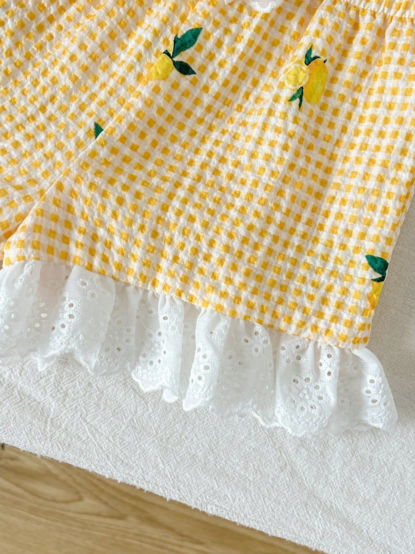 Cozy Pixies Baby Girl Floral Print Contrast Trim Sleeveless Top And Elastic Waist Pants 2 Piece Set