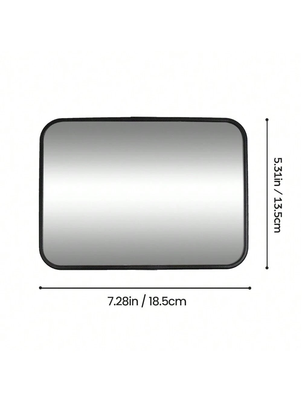 Crash Tested And Certified Shatterproof Baby Car Mirror For Rear Facing Infant With Wide Crystal Clear View