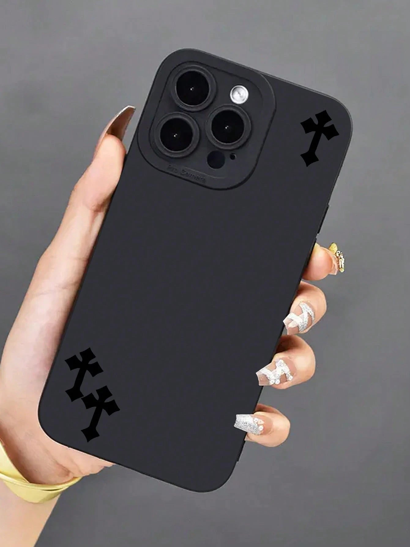 Cross-Hatch Liquid Silicone Phone Case, Full Protection, Shockproof And Anti-Drop, TPU Soft Material, Compatible With IPhone 11/12/13/14/15/15 Pro/15 Plus/15 Pro Max/12 Pro/13 Pro/14 Pro/12 Pro Max/13