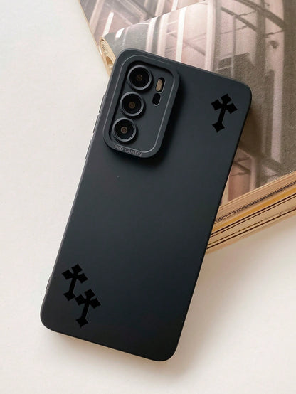 Cross-Hatch Liquid Silicone Phone Case, Full Protection, Shockproof And Anti-Drop, TPU Soft Material, Compatible With IPhone 11/12/13/14/15/15 Pro/15 Plus/15 Pro Max/12 Pro/13 Pro/14 Pro/12 Pro Max/13
