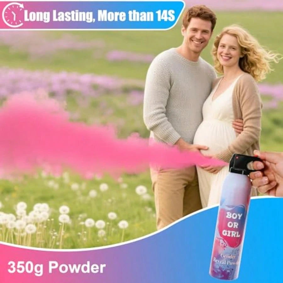 D1 Pack Pink Gender Reveal Smoke Bomb Fun Party Plies For Baby Girl Shower Gender Reveal Spray Celebration Decorations Ideas