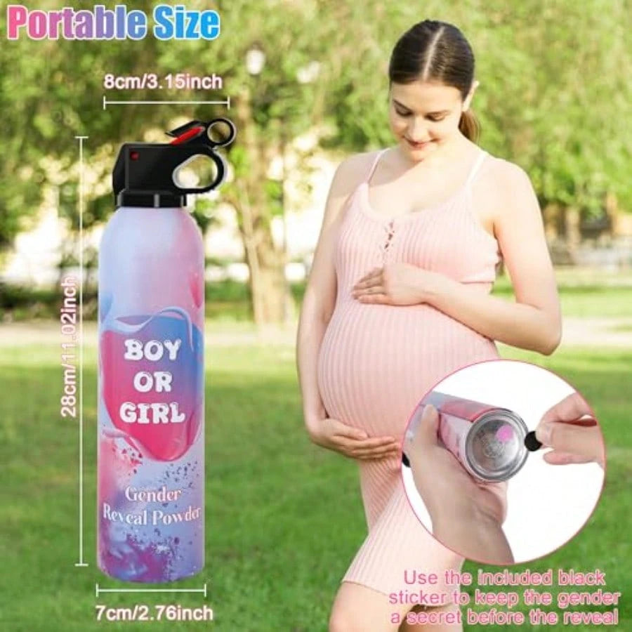 D1 Pack Pink Gender Reveal Smoke Bomb Fun Party Plies For Baby Girl Shower Gender Reveal Spray Celebration Decorations Ideas