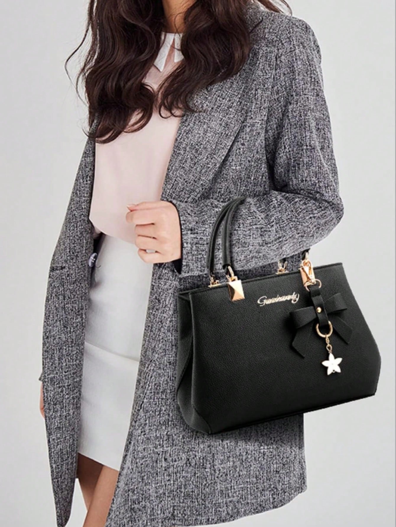 Dreubea Women Handbag Tote Shoulder Purse Leather Crossbody Bag LargeCapacity Lightweight Casual EverydayWork Travel Shopping Fashion Elegant Soft