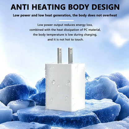 Dual USB Wall Charger Adapter Fast Charging, Dual Port Plug For Smartphones- US Plug, Compatible With IPhone 17/16/15/14/13/12/11 Pro Max/XS/X/SE/2022, Suitable For Office, School, Dorm And Home And