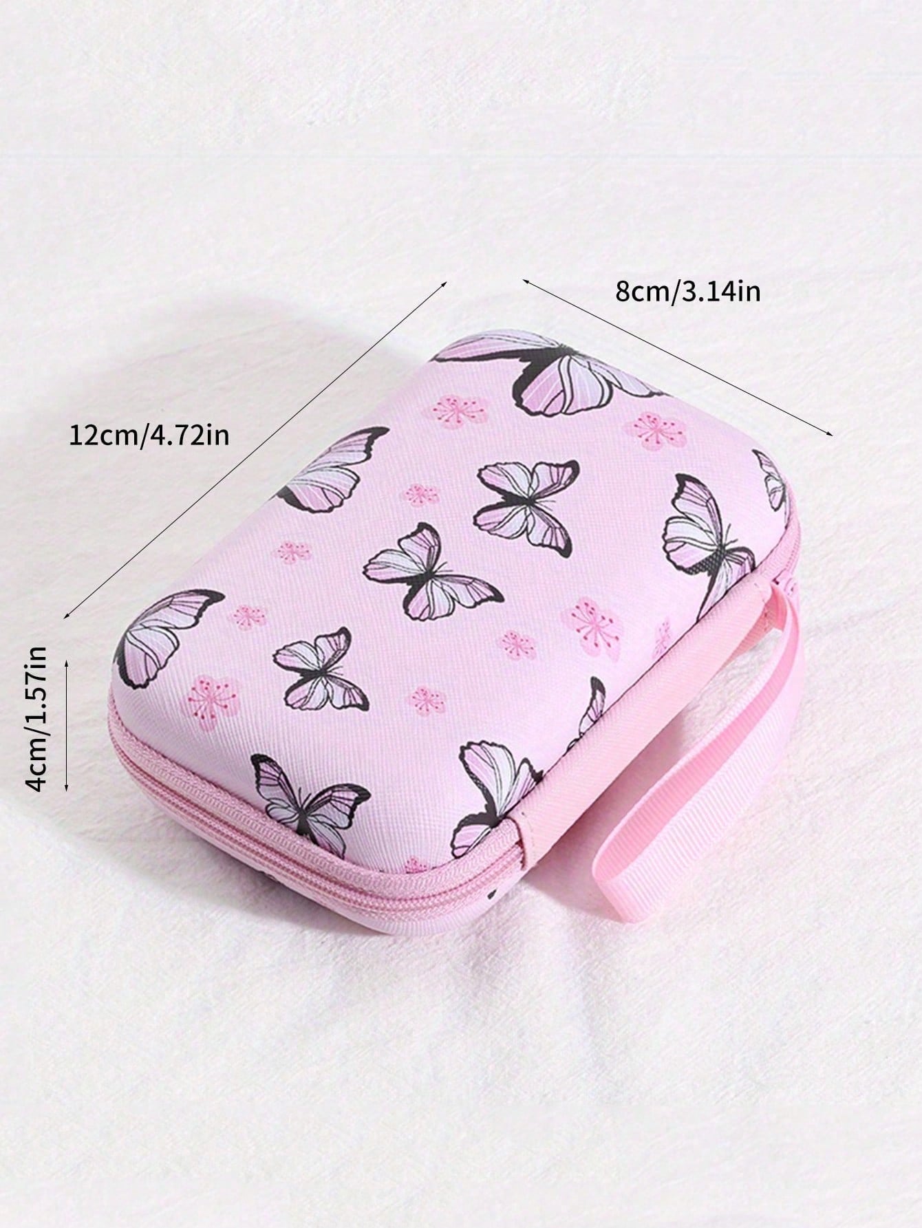 Earphone Data Cable Charger Organizer Storage Bag, Cartoon Creative Shockproof Zipper Box Cable Organizer