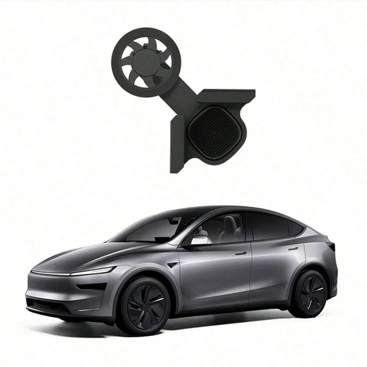 Easy One Hand Use Non Adhesive, For Tesla Magnetic Phone Mount, Extreme Hold Magnets, L-Shaped Tesla Dashboard Bracket For 3 Suitable, For IPhone 17 16 15 Pro Max Secure Mount