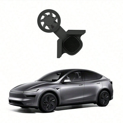 Easy One Hand Use Non Adhesive, For Tesla Magnetic Phone Mount, Extreme Hold Magnets, L-Shaped Tesla Dashboard Bracket For 3 Suitable, For IPhone 17 16 15 Pro Max Secure Mount