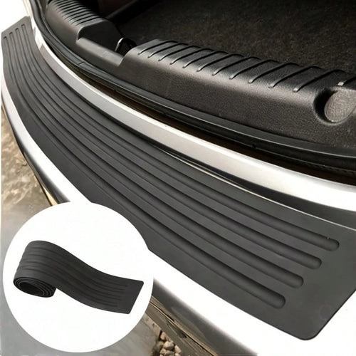 Easypie Selection 1 Pack Self-Adhesive Rubber Trunk Protector Strips, Black Car Decorative Accessories (Universal Fit, Easy Installation)