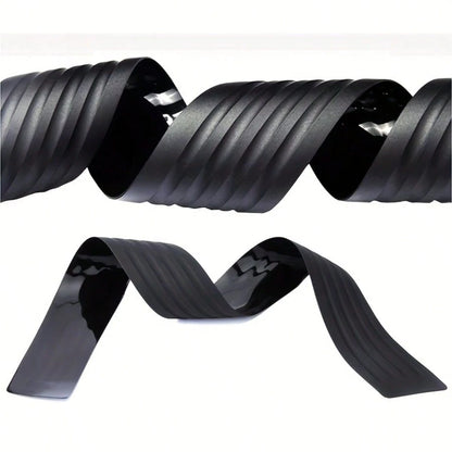 Easypie Selection 1 Pack Self-Adhesive Rubber Trunk Protector Strips, Black Car Decorative Accessories (Universal Fit, Easy Installation)